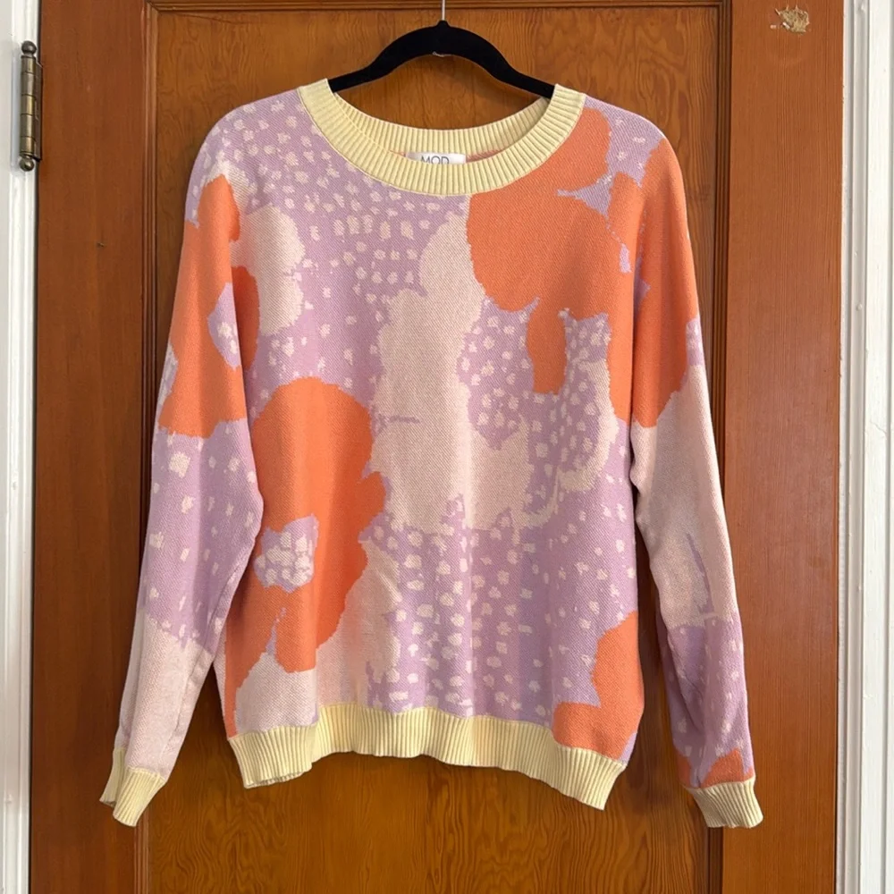Mod on Trend spring sweater - Picture 1 of 3